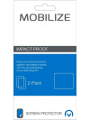 Mobilize Impact-Proof 2 st Screenprotector Samsung Galaxy S5 Mini