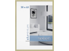 Nielsen C2 Goud Mat 30X40 Aluminium Structuur 63065 huismerk kopen in de aanbieding