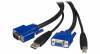 StarTech.com 4,6m 2-in-1 Universal USB KVM Kabel