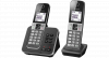 Panasonic KX-TGD322 DECT-Telefoon DUO-set met antwoordapparaat - Zwart afbeelding