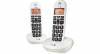 Doro PhoneEasy 100W - Duo DECT telefoon - Wit afbeelding