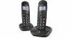 Doro PhoneEasy 110 - Duo DECT telefoon - Zwart afbeelding