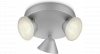 Philips myLiving Tweed - Plafondspot - 3 spots - LED - Aluminium afbeelding