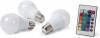 Velleman Set met 3 LED-lampen - 7.5 W - E27 - RGB & Warm Wit afbeelding