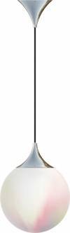 WiZ colors hanglamp ELIXIR - 1055lm - met afstandsbediening WiZmote - chroom afbeelding