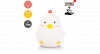 Doodies - Chicka Chicken Kinder Nachtlamp en Alarmklok afbeelding