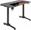 X-Rocker Panther Gaming Bureau - Esports - Carbon look afbeelding