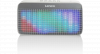 Lenco BT-200 - Bluetooth speaker met disco verlichting en NFC - Grijs