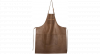 Dutchdeluxes - Leren Schort - Ritsstijl Taupe Perfo afbeelding
