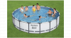SteelPro Max bovengronds zwembad diameter 549 x 122 cm, patroonfilter, afdekking, schaalverdeling
