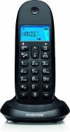 Motorola C1001CB+ Eenvoudige DECT Telefoon Blauw Display Handenvrije functie Callblock Functie