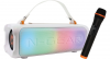 N-Gear Blazooka 703W - Draagbare Bluetooth Speaker - Met Microfoon & Verlichting - Wit afbeelding