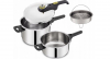 Tefal Secure - 5 NEO - Snelkookpannenset - 4L/6L - Stoommand