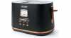 Muse MS-130BC - Broodrooster, 1.000 W, zwart/messing afbeelding