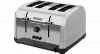 Morphy Richards 240130 broodrooster 4 snede(n) 1800 W Geborsteld staal - Zilver afbeelding