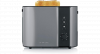 Severin AT 9573 broodrooster 2 snede(n) 800 W Antraciet, Zwart afbeelding