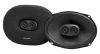 Harman Kardon FIT96M â" 6x9 Inch Drieweg Component Autospeakers â" 55W RMS â" 440W Piek â" Premium Geluid afbeelding