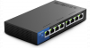 Linksys LGS108 - Netwerk Switch - Unmanaged - 1000 Mbps - 8-Poorten afbeelding