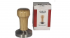 Gaggia Classic Tamper met essen houten greep 58 mm RVS